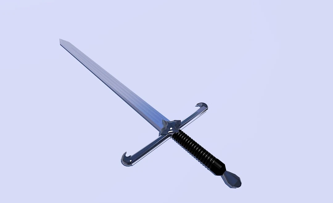sword 3D Model .c4d .max .obj .3ds .fbx .stl .blend 
