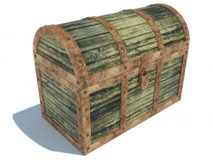 oude kist 3D Model
