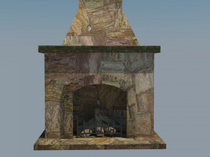 fireplace Modèle 3D