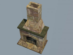 fireplace Modèle 3D