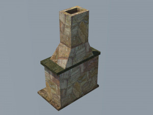 fireplace Modèle 3D