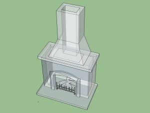 fireplace Modèle 3D