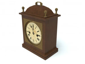 mantel clock 3D Model