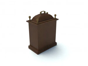 mantel clock 3D Model