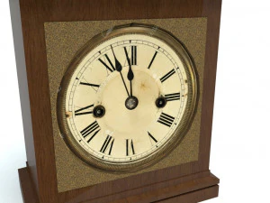 mantel clock 3D Model