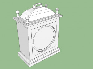 mantel clock 3D Модель