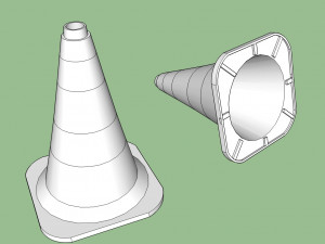 traffic cone 3D Model