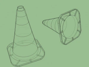 traffic cone 3D Model
