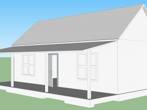 cabin 03 3D 모델