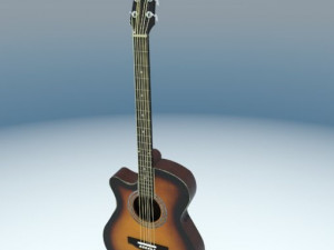 classic guitar 3Dモデル
