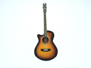 classic guitar Modello 3D
