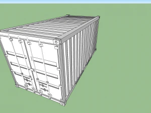 container 3D Model