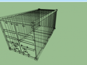 container 3D Model
