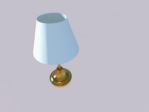 table lamp 3D मॉडल