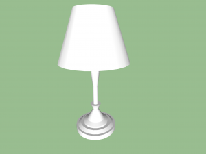 table lamp 3D मॉडल