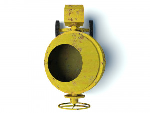 concrete mixer 3D Model