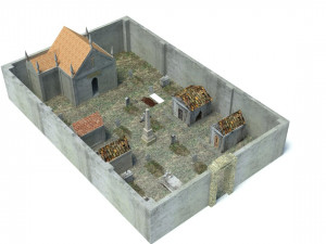 cemetery Modelo 3D
