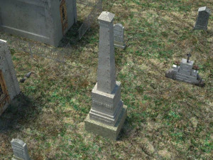 begraafplaats 3D Model