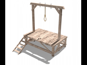 gallows Modelo 3D