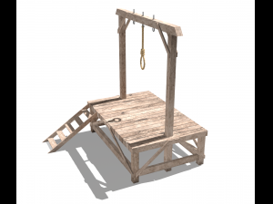 gallows Modelo 3D