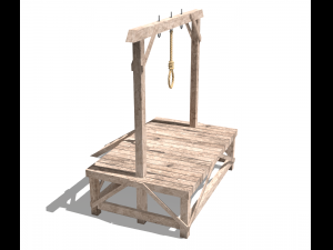 gallows Modelo 3D