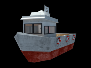 fishing vessel 3D Model
