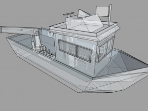 fishing vessel 3D Model