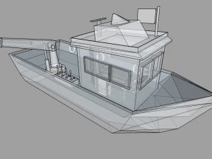 fishing vessel 3D Model