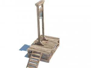 guillotine 3D Model