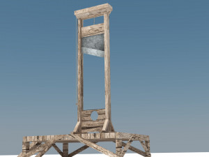 guillotine 3D-Modell