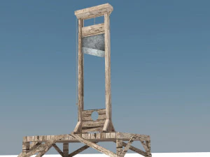 guillotine 3D Model