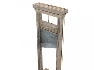 guillotine 3D Model