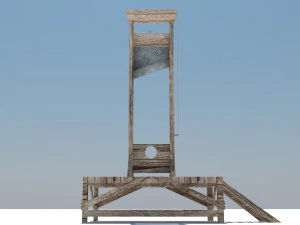 guillotine 3D Model
