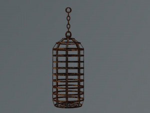 medieval cage 3D 模型