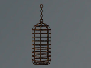 medieval cage 3D Model