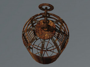 medieval cage 3D 模型