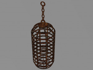 medieval cage 3D 模型
