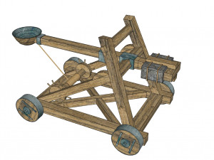 catapult 3D Model
