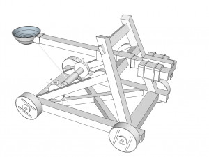 catapult 3D Model