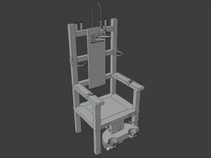 electric chair 3D Model