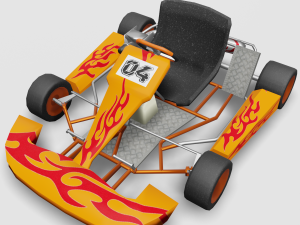 go kart 3D Модель