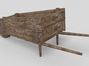 wheelbarrow 3D 模型