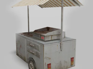 food cart 3D Model