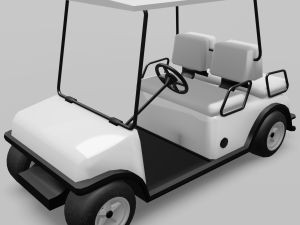 golf cart 3D Model