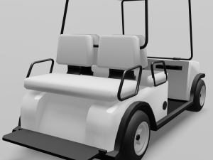 golf cart Model 3D
