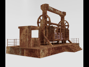 abandoned space loop 3D Model