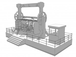 abandoned space loop 3D Model