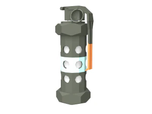 ग्रेनेड पैक 3D मॉडल