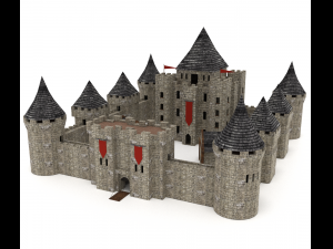 castle pack 3D Model