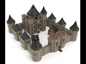 castle pack Modelo 3D